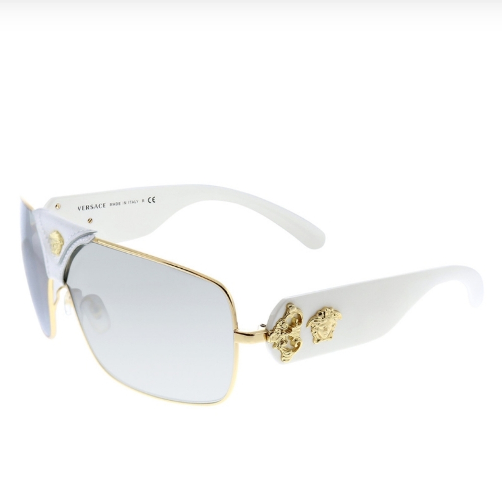 💯% GENUINE VERSACE UNISEX LOGO FRAME SUNGLASSES
